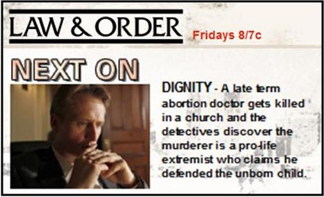 NBC, Law and Order, late-term abortion doctor murdered in church 2.jpg
